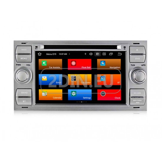 FORD - МУЛТИМЕДИЯ / Навигация android 16 DVD сива + DSP + CARPLAY